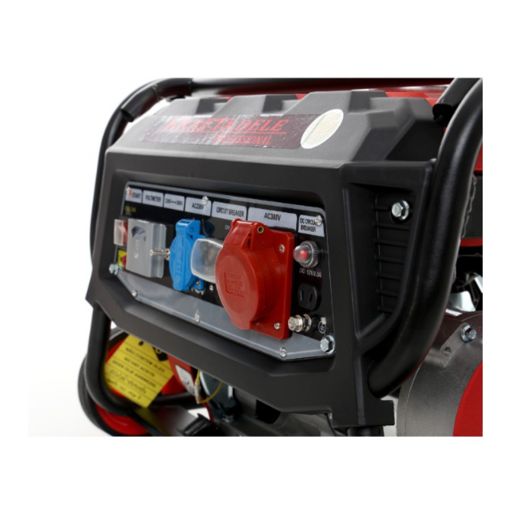 Бензинов трифазен генератор за ток, 3000W, 12/230/380V - KD139