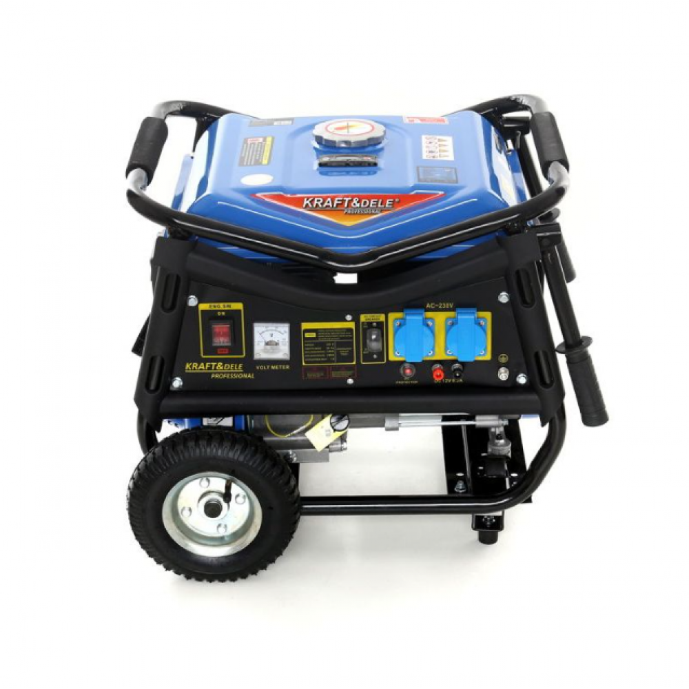 Бензинов монофазен генератор за ток, 3000W, 12/230V - KD142