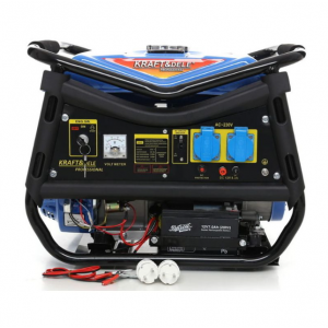 Бензинов монофазен генератор за ток, 3000W, 12/230V - KD143