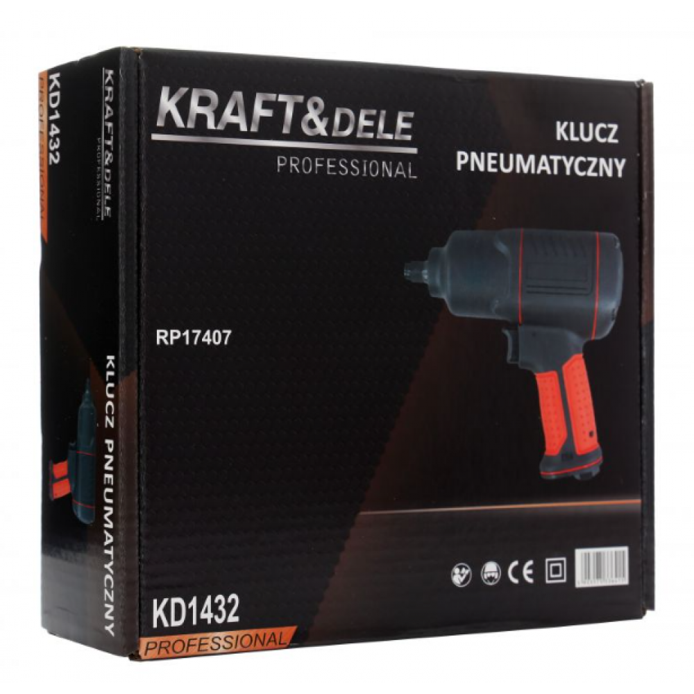 Пневматичен ударен гайковерт 1/2", 1200Nm - KD1432
