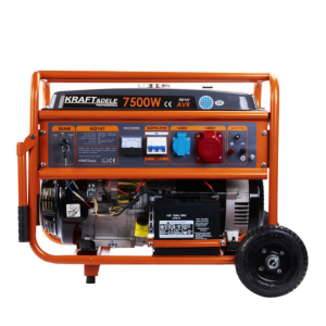 Бензинов трифазен генератор за ток, 7500W, 230/400V - KD147