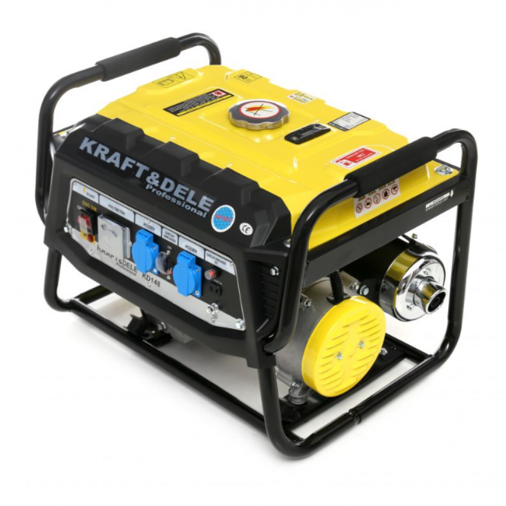 Бензинов монофазен генератор за ток, 3500W, 12/230V - KD148