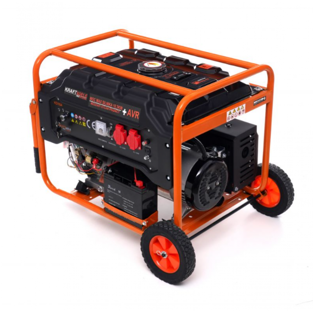 Бензинов монофазен генератор за ток, 5500W, 12/230V - KD164