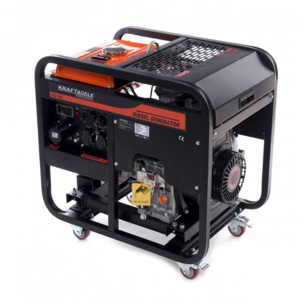 Дизелов монофазен генератор за ток, 9kW, 230V - KD169