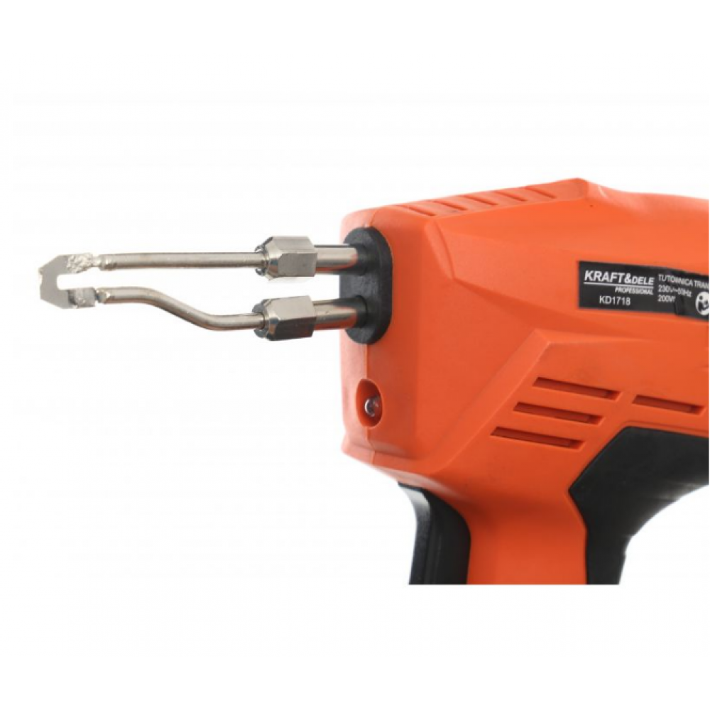 Трансформаторен поялник 200 W  KRAFT&DELE KD1718