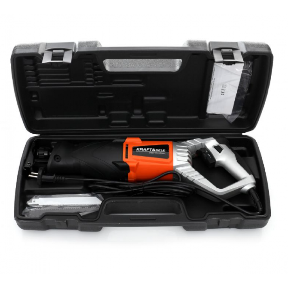 Електрически саблен трион, 2100W + куфар, 230V - KD1791
