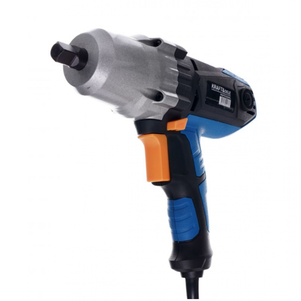 Електрически ударен гайковерт + калъф + накрайници 1/2", 2200W - KD1796