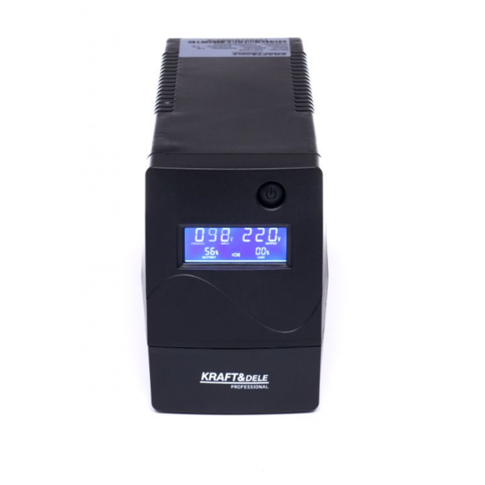 Непрекъсваемо токозахранващо устройство UPS, 1000VA, LCD, 600W - KD1928