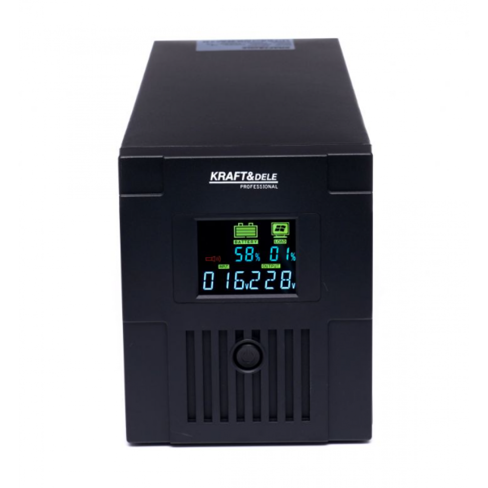 Непрекъсваемо токозахранващо устройство UPS, 2000VA, LCD, 1200W - KD1930