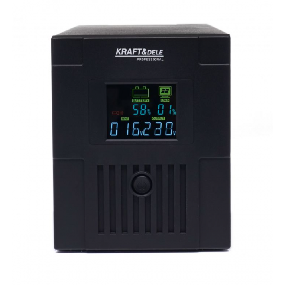 Непрекъсваемо токозахранващо устройство UPS, 2000VA, LCD, 1200W - KD1930