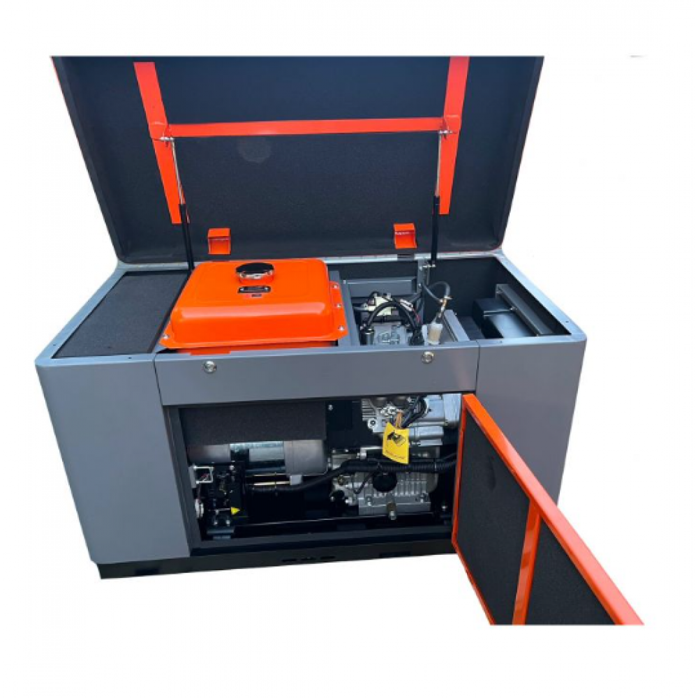 Дизелов монофазен генератор за ток, 12/13kW, 230V - KD197