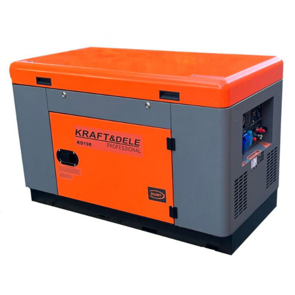 Монофазен агрегат за ток с AVR регулатор, 14/15.5kW - KD198