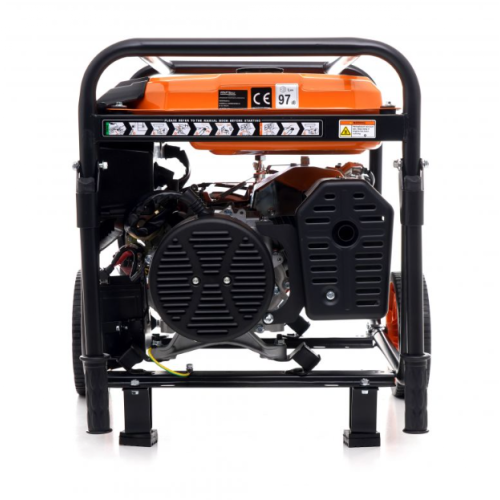 Бензинов монофазен генератор за ток, 6 kW / 6.5 kW, 230V - KD3121