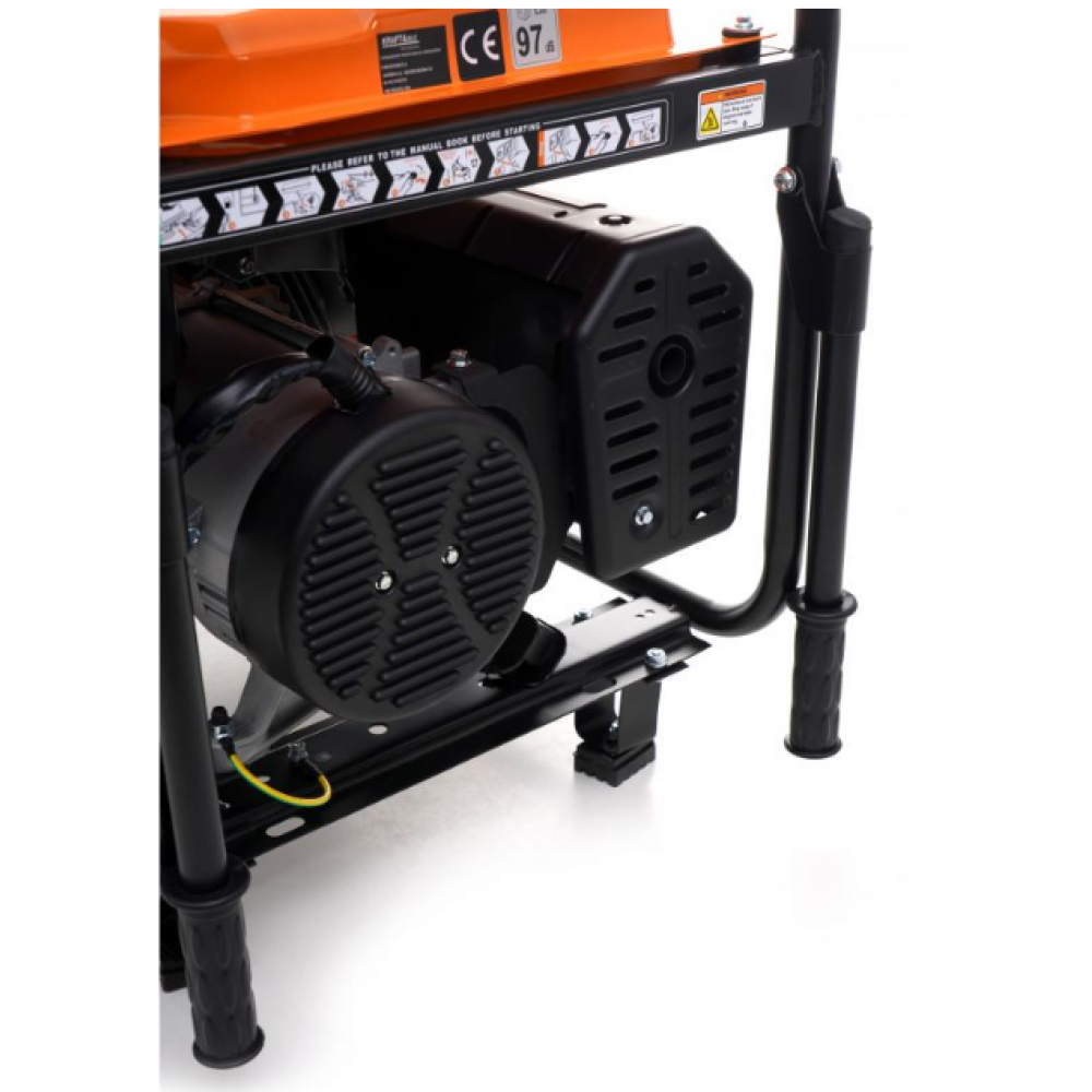 Бензинов монофазен генератор за ток, 6 kW / 6.5 kW, 230V - KD3121