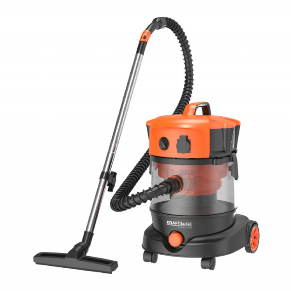 Циклонна индустриална прахосмукачка без торба, 1400 W, 25 л - KD5156