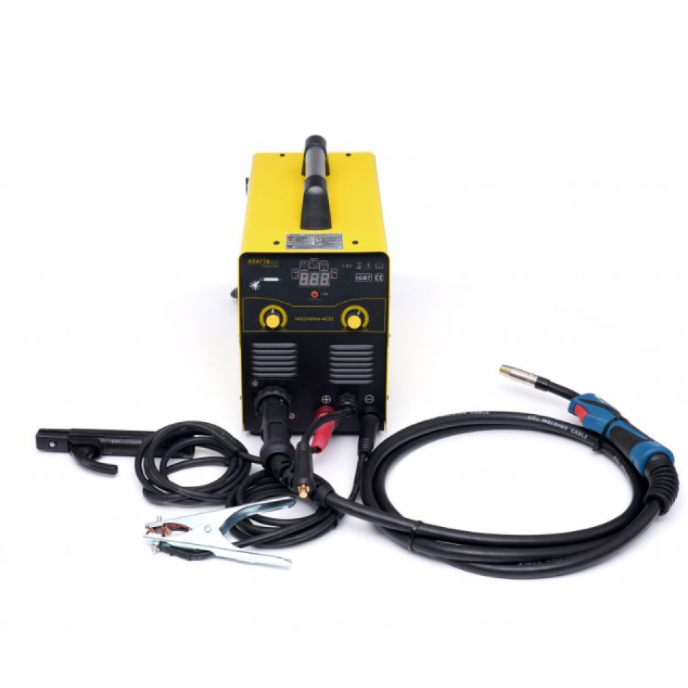 Комбиниран телоподаващ апарат, MIG/MMA, 400 A - KD811