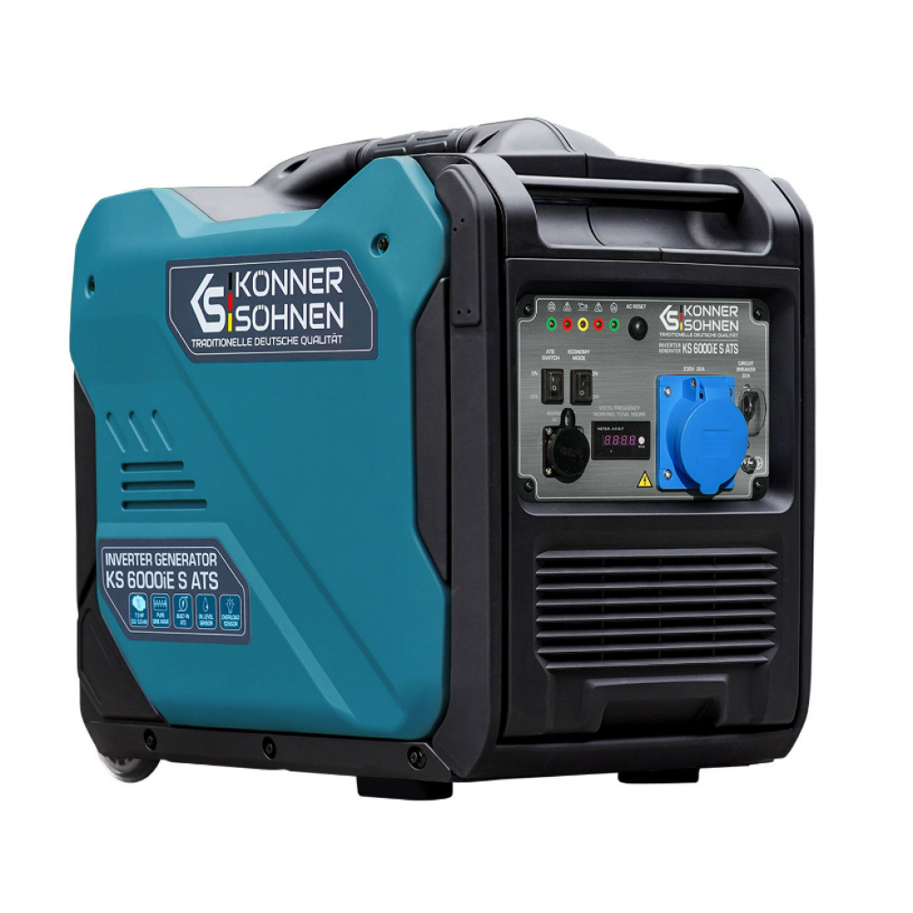 Инверторен генератор - Könner & Söhnen KS 6000iE S ATS