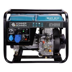 Дизелов генератор - Könner & Söhnen KS 8100HDE (EURO V)