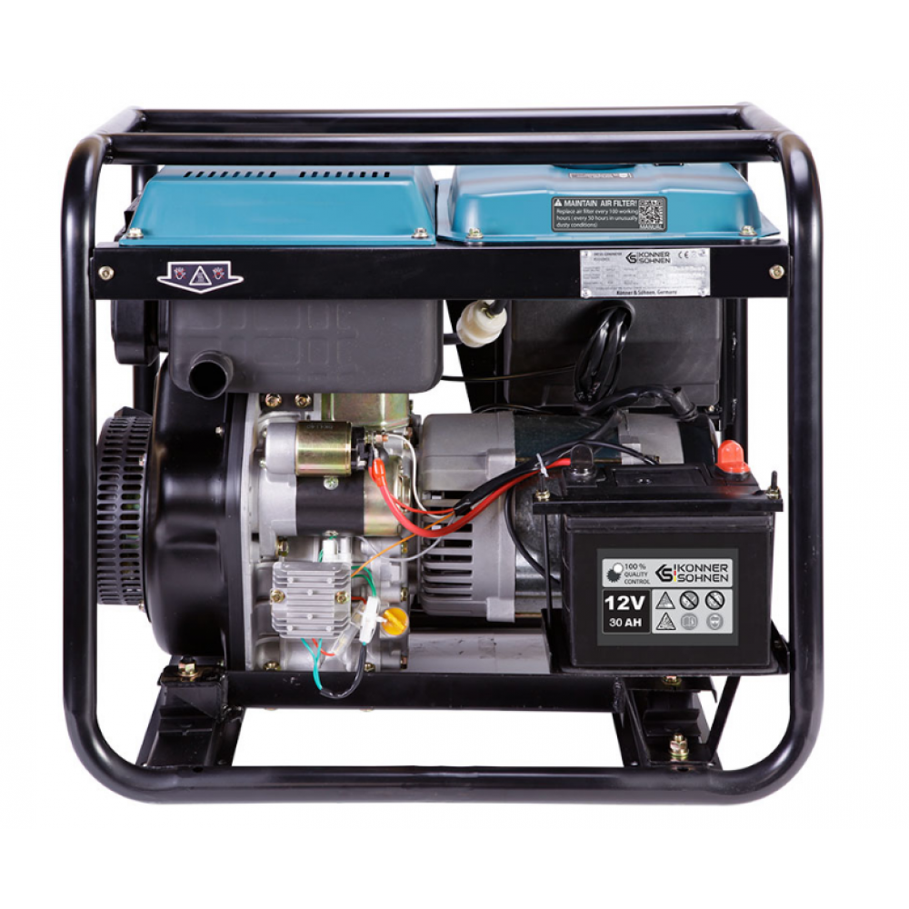Дизелов генератор - Könner & Söhnen KS 8100HDE (EURO V)