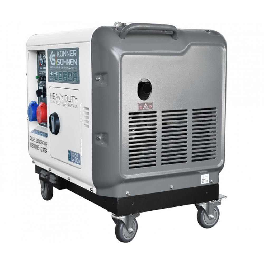 Дизелов генератор - Könner & Söhnen KS 9300DE-1/3 ATSR (EURO V)