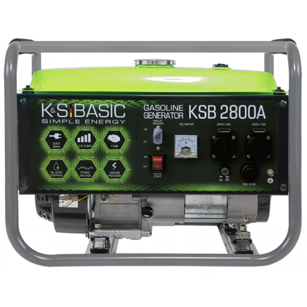 Бензинов генератор - Könner & Söhnen BASIC KSB 2800A