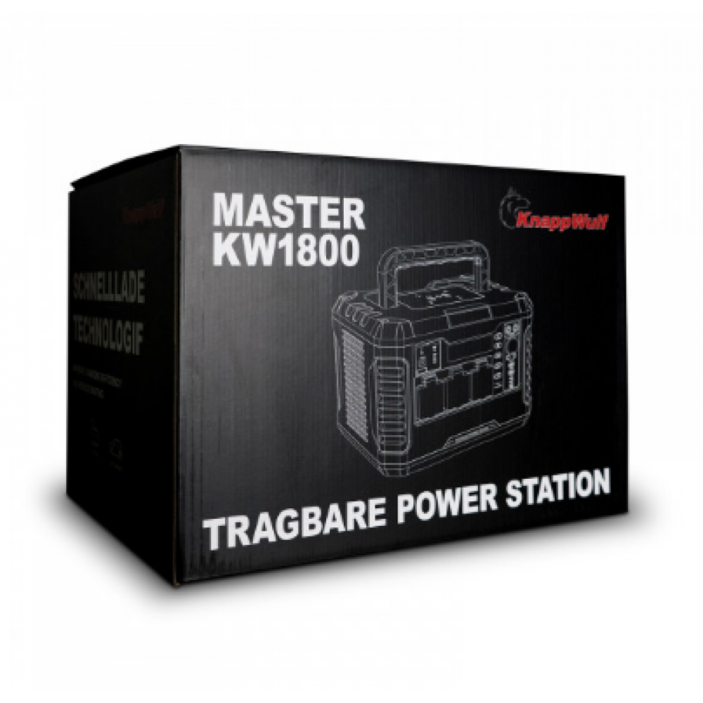 Електрическа станция KNAPPWULF KW1800 (пикова 3600W) - KNAPPWULF KW1800