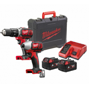 Комплект акумулаторни ударни винтоверти - M18 BPP2C-402C
