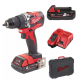 Акумулаторен ударен винтоверт 18 V, 2.0 Ah, LED - M18 CBLPD-202C