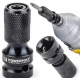 Адаптер за ударен гайковерт - адаптер от 1/2" квадрат към 1/4" HEX - POWERMAT PM-ASHU-05025T