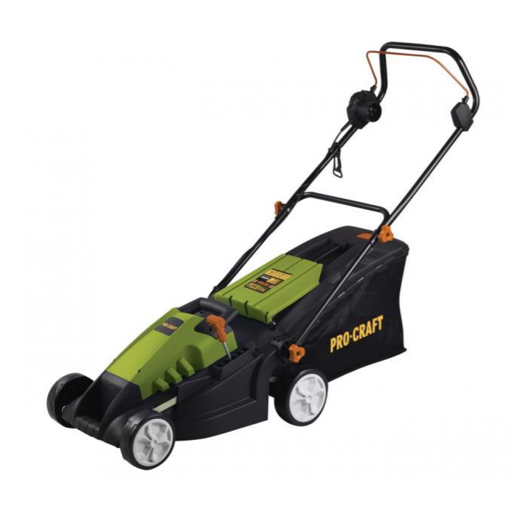 PROCRAFT NM2100 Електрическа косачка за трева, 38 см, 1400 W