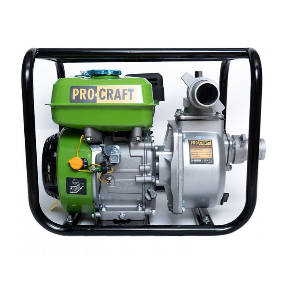 PROCRAFT WP30 Моторна помпа за вода 2 цола, дебит 30000 л./час