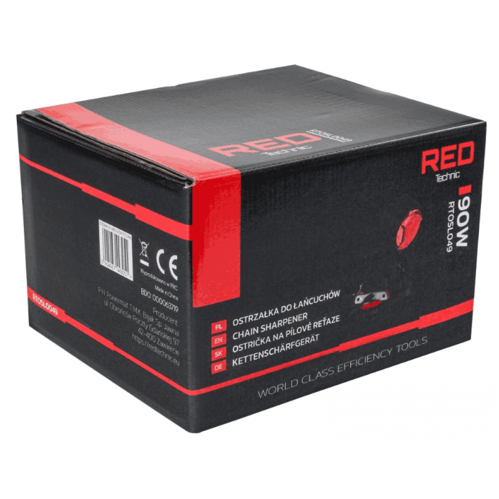 Машина за заточване на вериги, 90 W, 2 бр. дискове, 5800/мин. - RTOSL0049