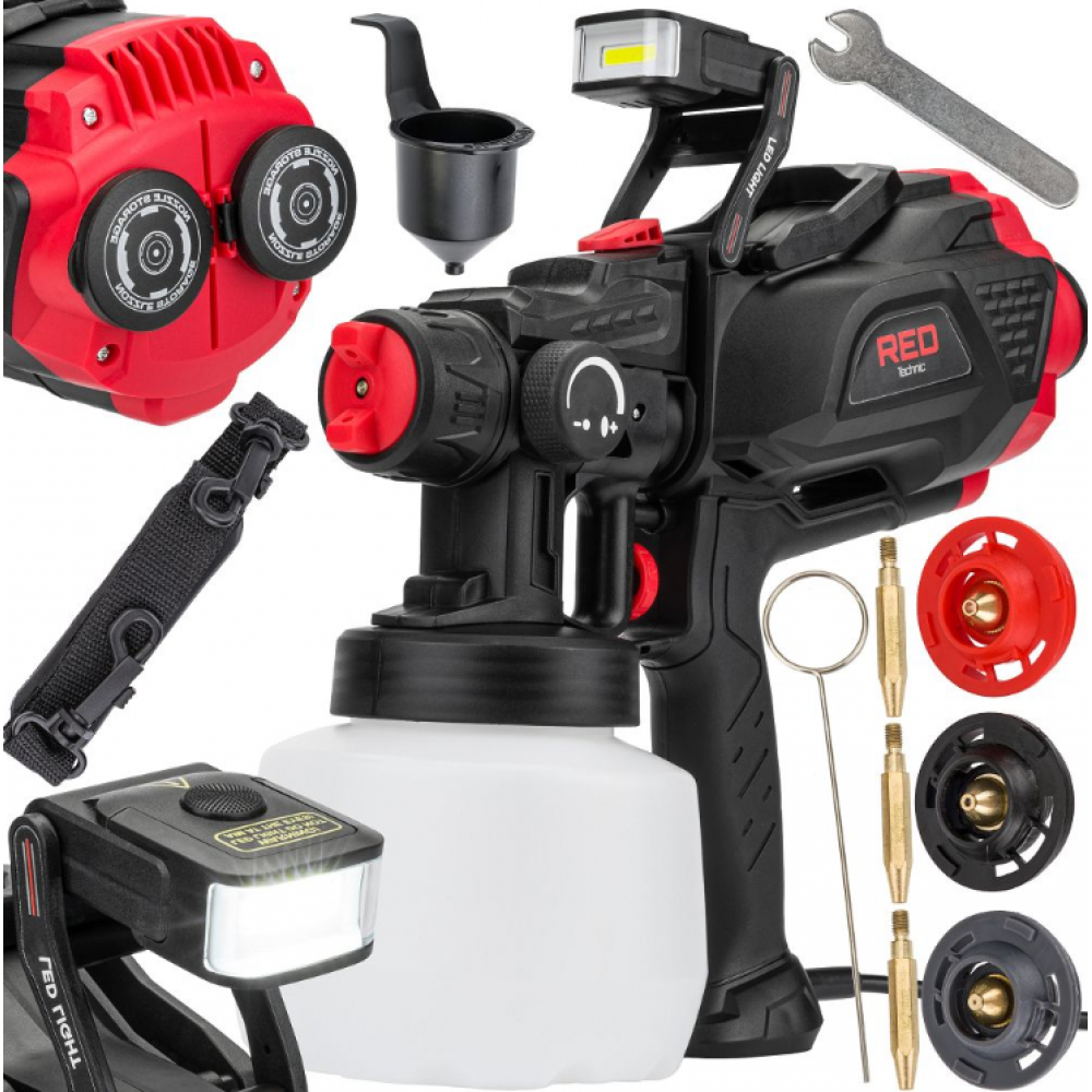 Електрически бояджийски пистолет 650W 1200 мл. - RTPDM0020