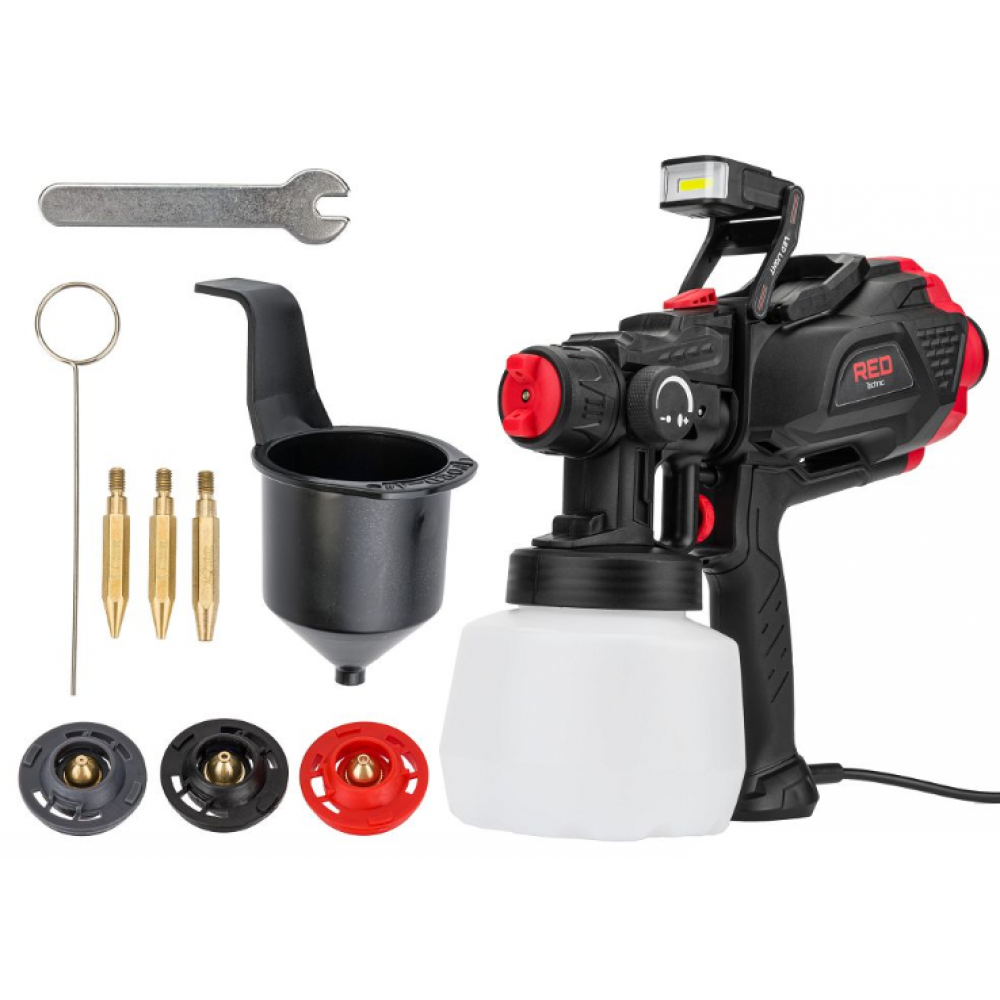 Електрически бояджийски пистолет 650W 1200 мл. - RTPDM0020