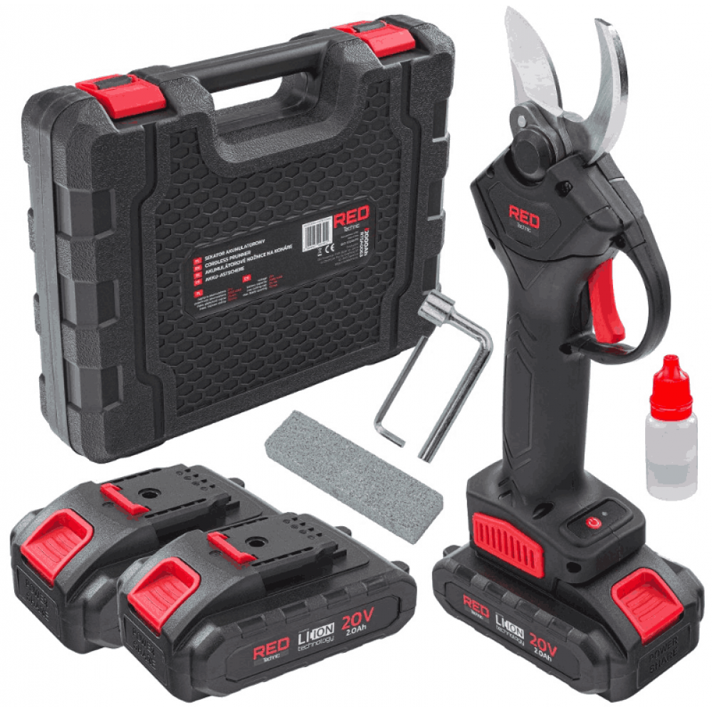 Акумулаторна ножица за клони 30 мм, 20V, 2000 mAh - RTSA0063
