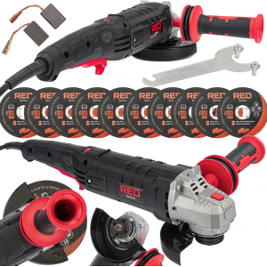 Електрически Ъглошлайф 125 мм / 1500W с 10 диска - RTSZK0069