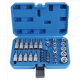 Комплект E - вложки и E - Torx / Торкс 34 елемента - S-34TES
