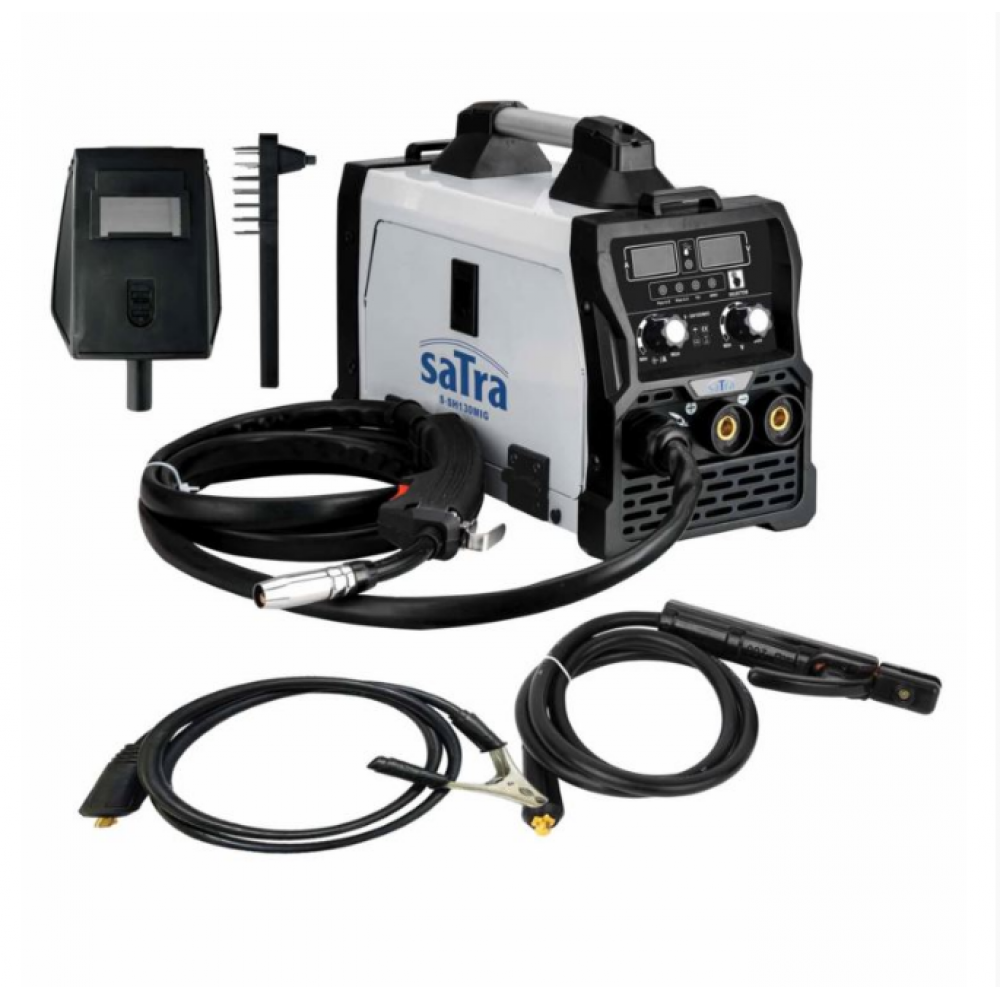 Инверторен безгазов заваръчен апарат MIG/MMA/TIG S-SH130MIG
