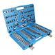 Комплект метчици и плашки, 110 бр., M2-M18 - S-TP110AS