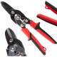 Прави ножици за ламарина 250 мм от CrV-стомана - T00931