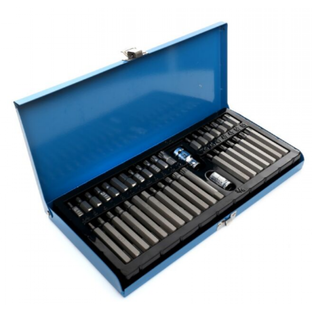 Накрайници, torx, шлицови, шестограмни ключове комплект 40 бр. - Tagred TA1205