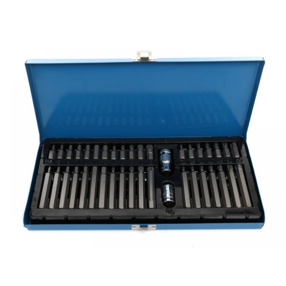 Накрайници, torx, шлицови, шестограмни ключове комплект 40 бр. - Tagred TA1205