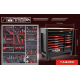 Оборудвана Количка / Шкаф с инструменти 541 части - TA196