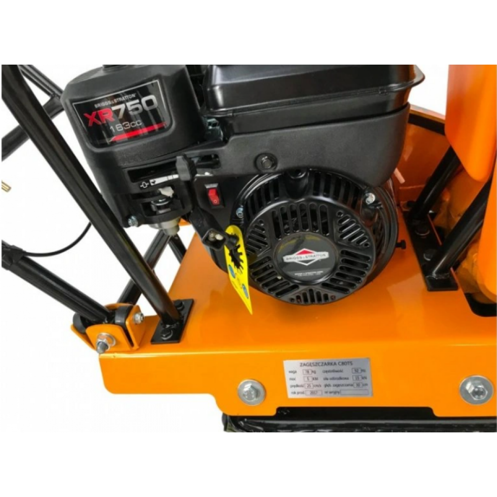 Компактор 78 кг., мотор B&S 5HP - V10110