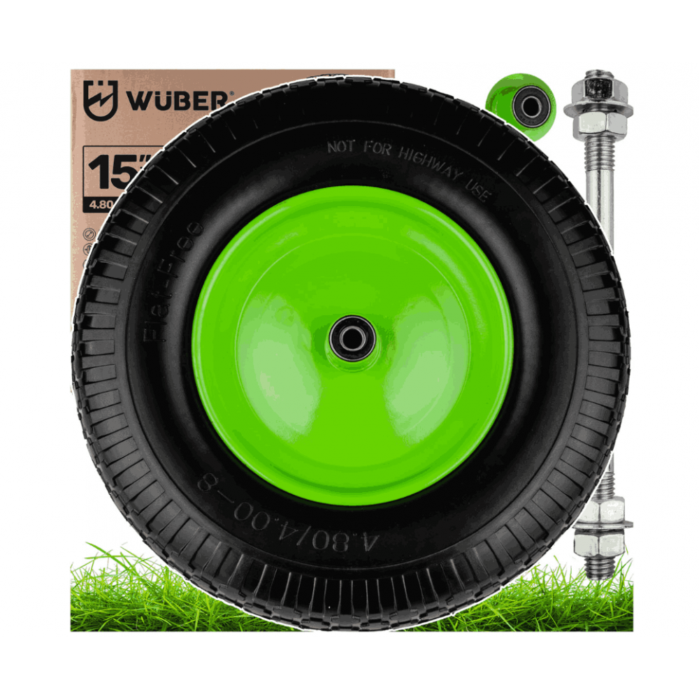 Колело за ръчна количка 15”, 130 кг., 95 мм - W00084