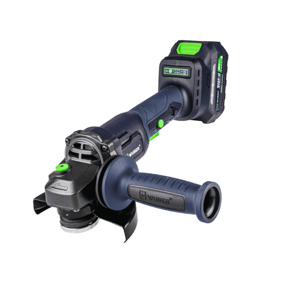 Акумулаторен ъглошлайф 20V 125 мм 2x4Ah, контрол на оборотите - W04501