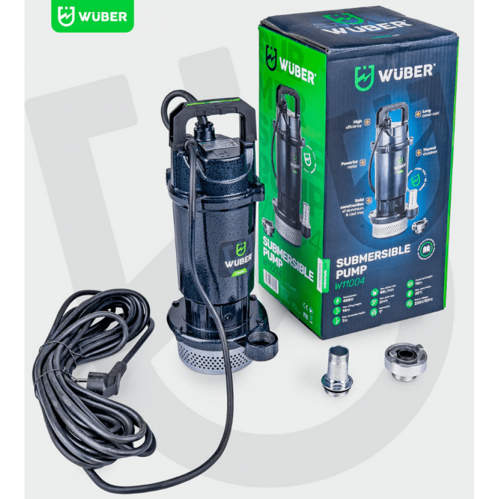 Потопяема помпа за мръсна вода с цедка 2000 W, 2850 об/мин. - W11004