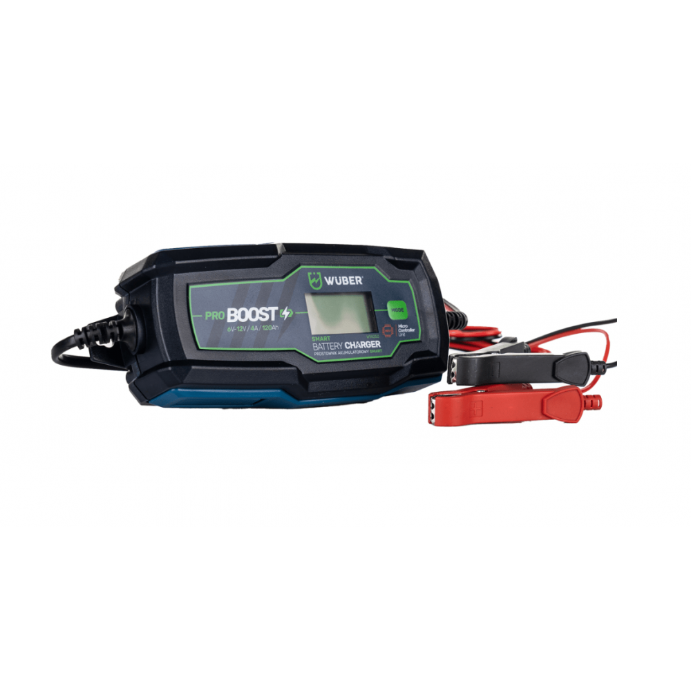 Микропроцесорен токоизправител 6V / 12V, с LCD дисплей - W14250