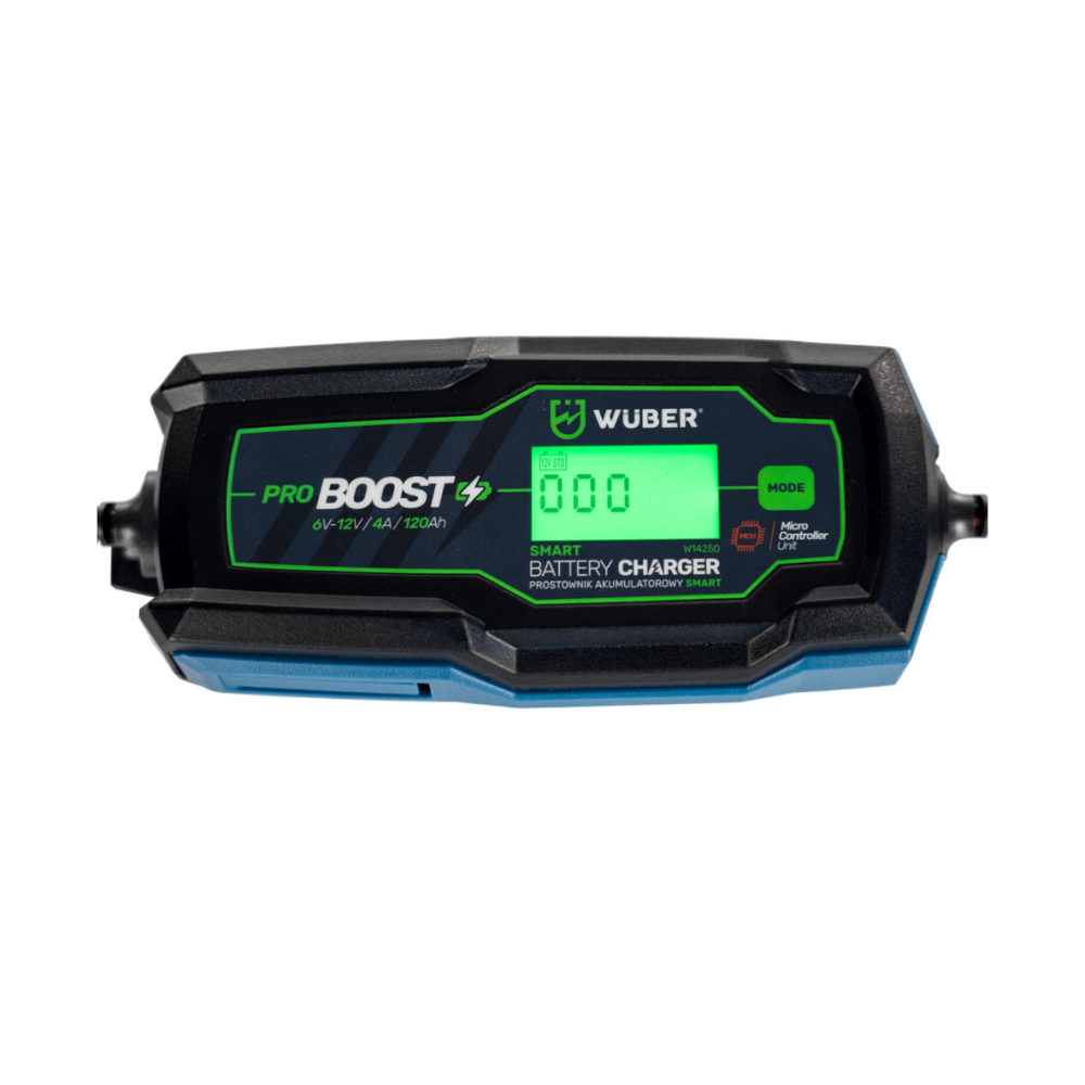 Микропроцесорен токоизправител 6V / 12V, с LCD дисплей - W14250