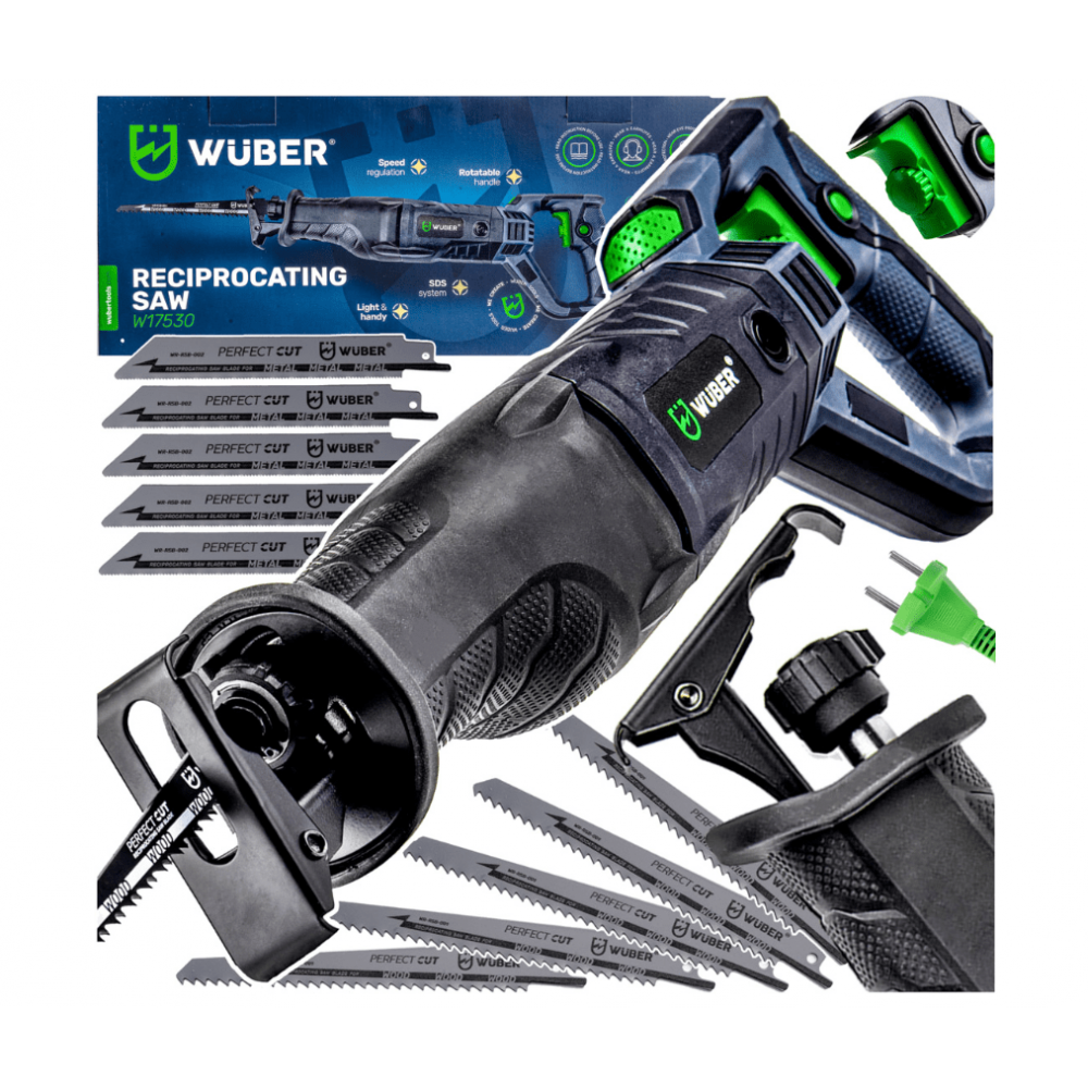 Реципрочен трион 230V, 1700 W, 0–3000 об/мин. - W17530